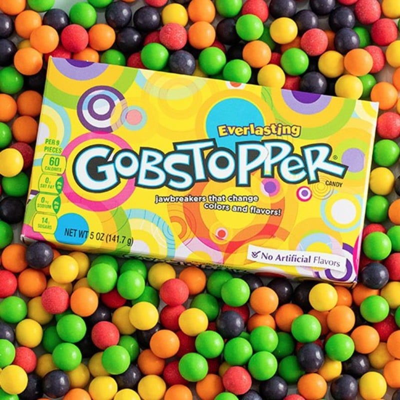 Gobstopers or sour candy